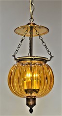 Regency Style "Pumpkin" Shaped Lantern
