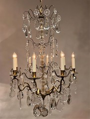 Louis XV Style 8-Light Chandelier